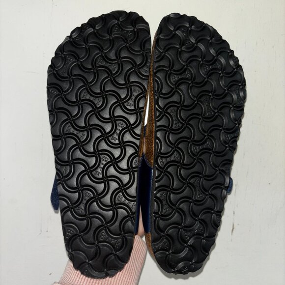 NEW | BIRKENSTOCK Gizeh Navy Blue Leather Regular Width EU 37 - Picture 3 of 6
